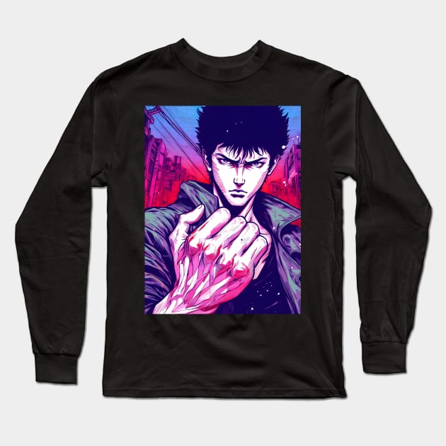 Manga and Anime Inspired Art: Exclusive Designs Long Sleeve T-Shirt by insaneLEDP